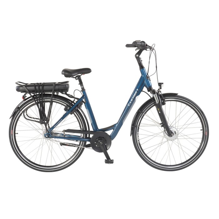 Bicicleta Electrica Corwin 28122 - 28 Inch, 490mm, Albastru Ultimate FactoryBikes