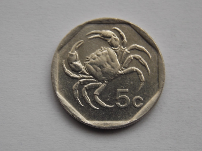 5 CENTS 1995 MALTA