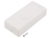 SUPERTRONIC Carcasă universală ventilată ABS Albă PP004AW-S / PP004AW
