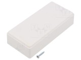 Carcasă Universală Ventilată ABS Albă 55x121x31mm