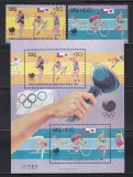 Chile 1988 - Jocurile Olimpice - Seul, Serie + Colita, MNH, Nestampilat