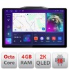 Navigatie dedicata Edonav Ford Ecosport 2017-2019, Ecran 2K QLED 13&quot;,Octacore,4Gb RAM,32Gb Hdd,4G,360,DSP,Carplay,Bluetooth CarStore Technology