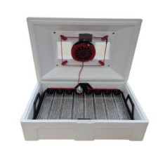 Incubator electric pentru oua Elefant E2, 220/12 V, 50 W, 72 x oua gaina, 32 x oua gasca, 220 x oua prepelita, intoarcere automata, sezor umiditate