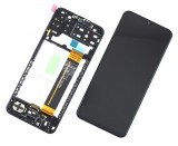 Display Samsung Galaxy A13 A137 4G 2022 Display Service Pack cu Rama Black Negru