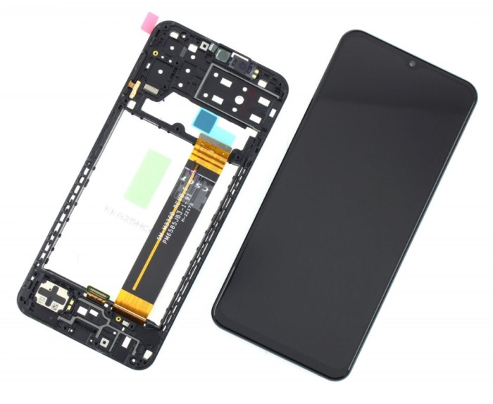 Display Samsung Galaxy A13 A137 4G 2022 Display Service Pack cu Rama Black Negru