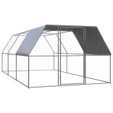 Cumpara ieftin Cotet de pasari pentru exterior, 3x6x2 m, otel zincat