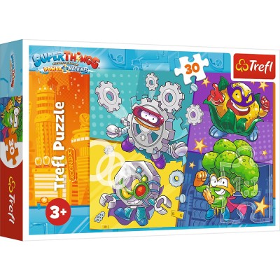 PUZZLE TREFL 30 SUPERTHINGS SUPER EROII foto
