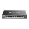 Switch TP-Link Omada DS108G, 8 Porturi Gigabit RJ45, Unmanaged, Carcasa Metalica, QoS, Montare Birou/Perete