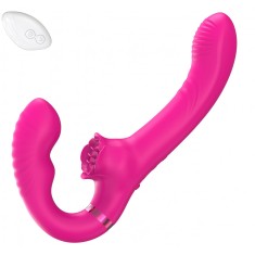 Strap on LoveS Clit Licking Pink