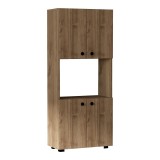 Dulap de bucatarie Guzel pakoworld in culoarea nuc 60x31.4x140cm