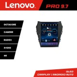 Navigatie Tesla Hyundai Santa Fe 2012-2018, 4G, CarPlay, Android Auto, 4+64GB