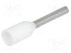 Terminal cu compresie, cablu 0.5mm2, cositorit, BM GROUP - BM 00601