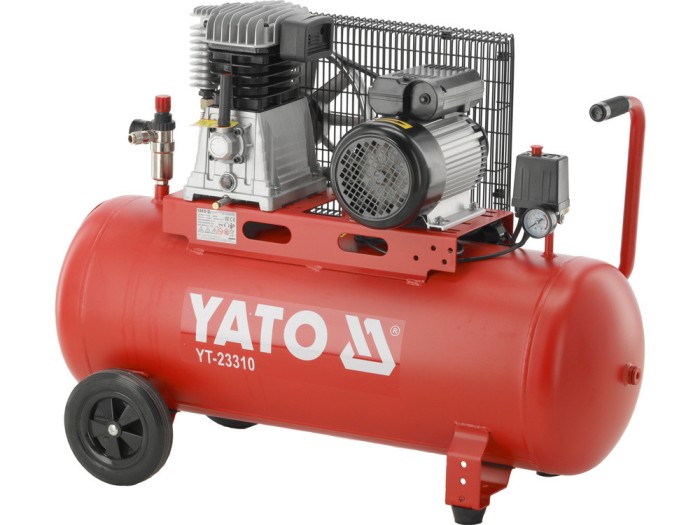YATO Compresor de aer 2200W, 100 l, 360 l/min, 10 Bar, 2850 rpm