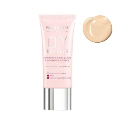 Fond de Ten BOURJOIS City Radiance Foundation 02 Vanilla Brightening Effect, 30ml foto