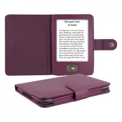 Husa pentru Tolino Shine, Piele ecologica, Violet, 13969.38 foto