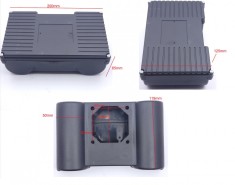 Carcasa condensatoare pentru motor electric compresor aer 200x125x65mm NR.889