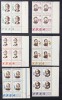 ROMANIA 1964 - Aniversari culturale - bloc de 4 MNH** din colt coala - LP 584, Oameni, Nestampilat