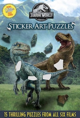 Jurassic World Sticker Art Puzzles foto