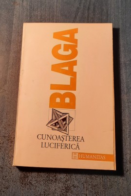 Cunoasterea luciferica Lucian Blaga foto