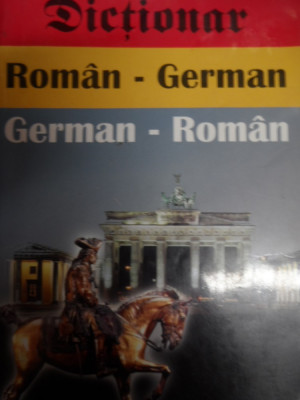 Dictionar Roman-german, German-roman - Mihaela Belcin ,549015 foto
