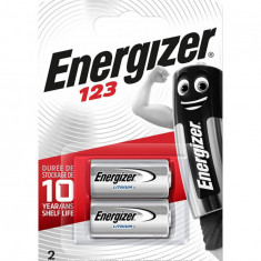 Energizer CR123 3V baterie cu litiu - Pachet Duo-Conținutul pachetului 1x Blister