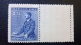 Germania Al Treilea Reich 1942 "Ziua de Naștere a lui Adolf Hitler 2,50K+1,50K" (Timbru MNH cu C&acirc;mp Alb &amp; Margine Dreaptă de Coliță) - FD1