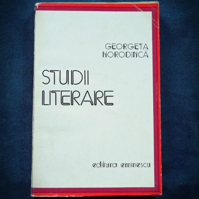 STUDII LITERARE - GEORGETA HORODINCA foto
