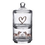 Cumpara ieftin Borcan sticla Catelus 10x21 cm