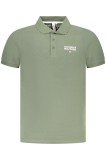 Cumpara ieftin ACCADEMIA MILITARE Tricou polo barbati, cu imprimeu, Regular fit, Verde, S