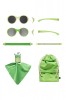 Ochelari de soare pentru copii mokki click & change, protectie uv, verde, 0-2 ani, set 2 perechi