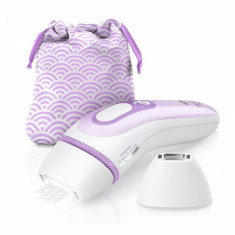 Epilator IPL Silk Expert PRO Braun Body Face, 300000 impulsuri, roz foto