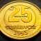 Moneda 25 CENTAVOS - ARGENTINA, anul 1993 *cod 4005 A - luciu de batere SCIFATA!