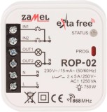 Receptor EXTA FREE 230VAC NO x2 IP20 250m ROP-02 &icirc;n cutie de metal
