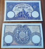 Reproducere Bancnota 20 Lei 1906 Romania - Replica Colectie Numismatica