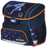 Ghiozdan neechipat Loop, dimensiune 37 x 31 x 22 cm, motiv Galaxy Game, Herlitz