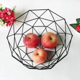 Cos pentru fructe metal , 27x10cm, negru