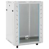 VidaXL Dulap de server, 15U, 19" IP20, gri, 60x45x86 cm