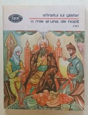SFARSITUL LUI GIAFAR , SERIA &#039; O MIE SI UNA DE NOPTI &#039; , VOLUMUL 15 , 1988