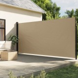 Copertina laterala retractabila, bej, 200x300 cm GartenMobel Dekor, vidaXL