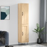 vidaXL Dulap &icirc;nalt, stejar sonoma, 34,5x34x180 cm, lemn prelucrat