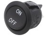 Comutator Rocker DPST ON-OFF 10A 28VDC Negru
