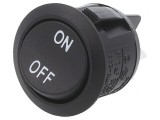 Comutator Rocker DPST ON-OFF 10A 28VDC Negru