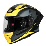 Casca moto integrala, Origine Pista Elementary, culoare galben/negru mat, marime... Cod Produs: MX_NEW 2030360294002L
