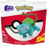 POKEMON MEGA CONSTRUX SET DE CONSTRUCTIE BULBASAUR