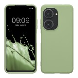 Husa Kwmobile pentru Asus Zenfone 10/Zenfone 9, Verde deschis, Silicon, KWM0000171G006C, Carcasa