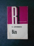 E. LOVINESCU - BIZU