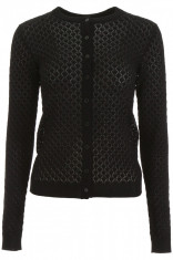 Cardigan dama Dolce &amp;amp; gabbana knit cardigan FX456T JAICO N0000 Negru foto