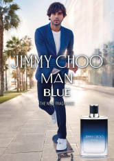 Jimmy Choo Man Blue Set (EDT 100ml + AS Balm 100ml + EDT 7.5ml) pentru Barba?i foto