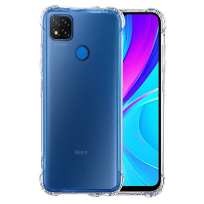 Techsuit - Shockproof Clear Silicone - Xiaomi Redmi 9C / Redmi 9C NFC - Clear foto