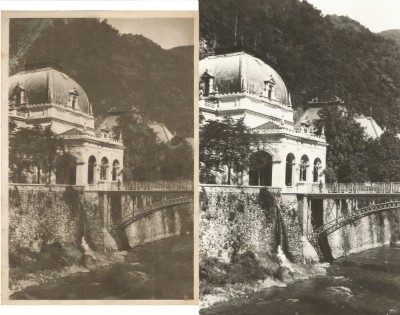 *Romania, doua carti postale circulate intern, eroare foto